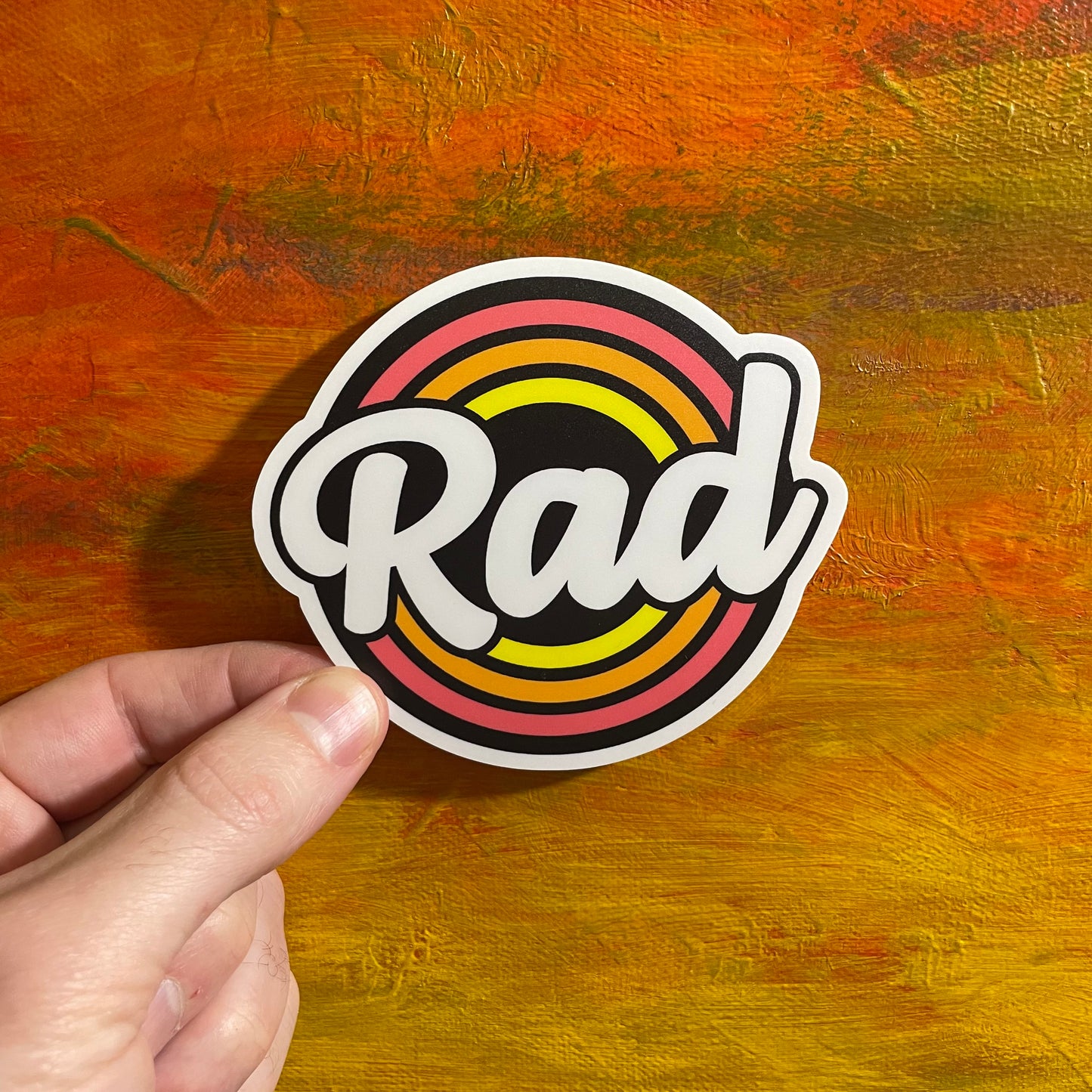 Rad | Waterproof Sticker