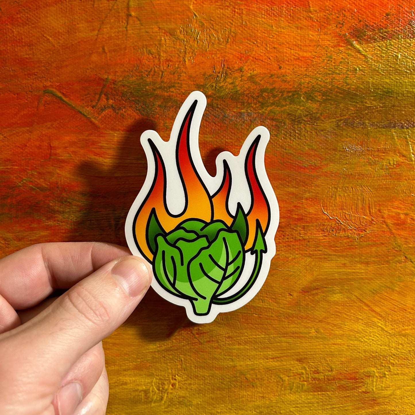 Devil’s Lettuce | Waterproof Sticker