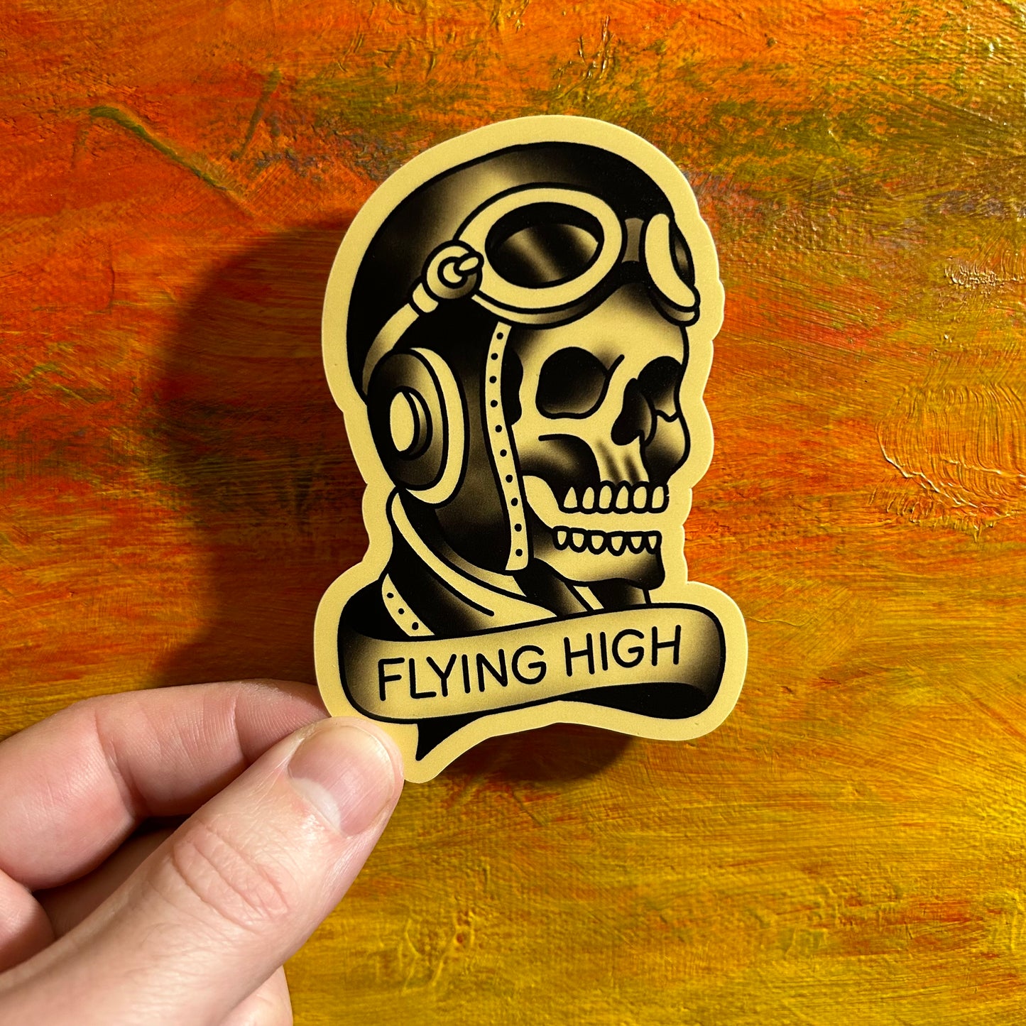 Flying High | Tattoo Waterproof Sticker