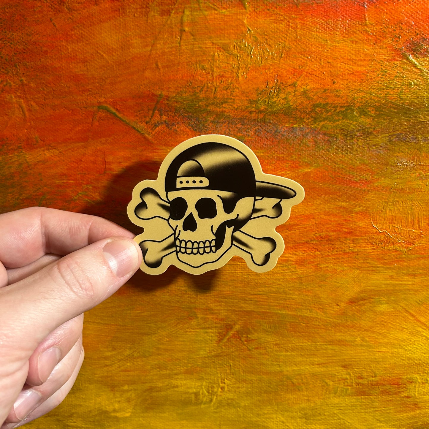 Rad Skull | Waterproof Sticker