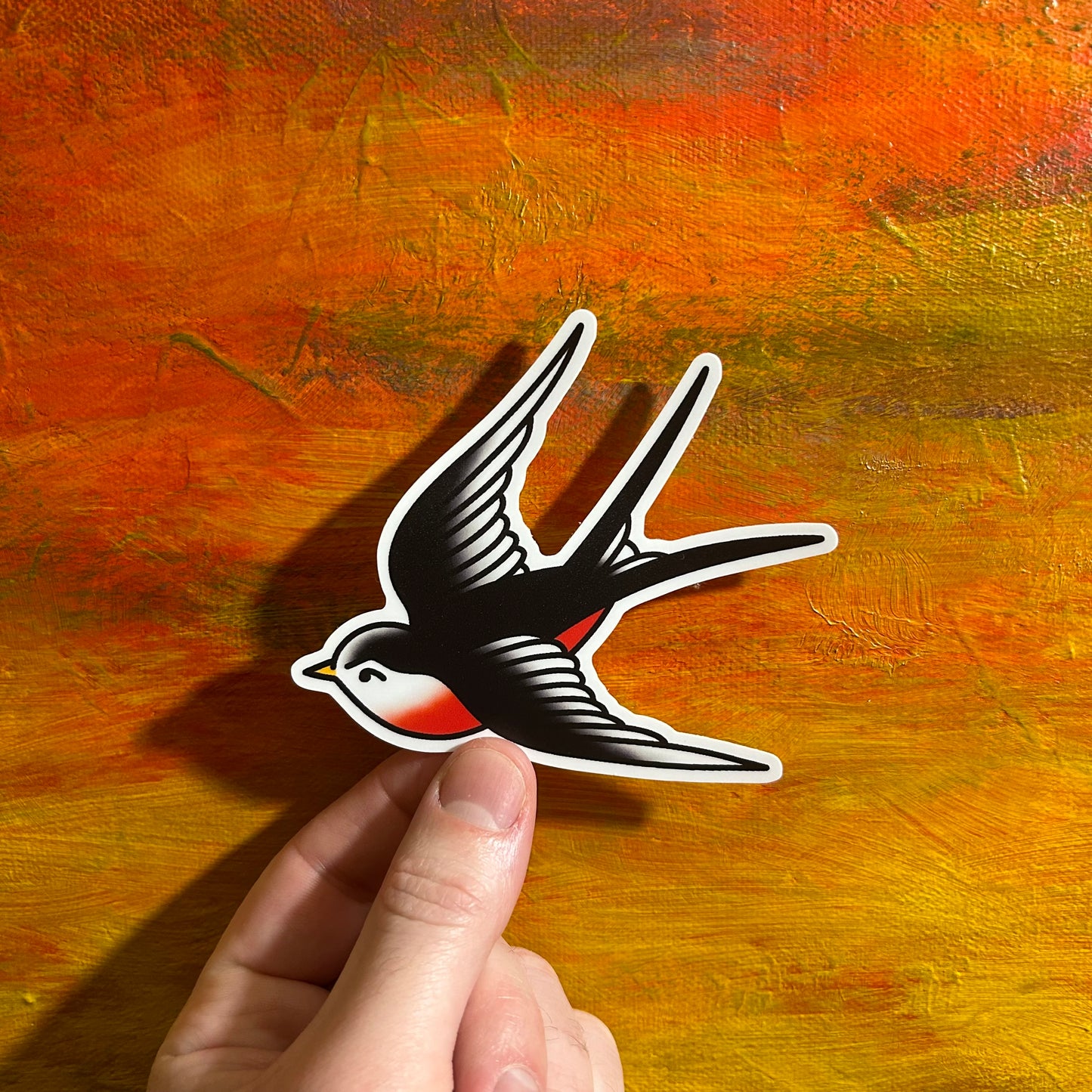 Traditional Swallow #2 | Waterproof Sticker