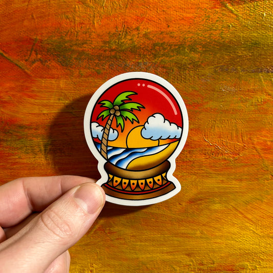 Ball of Paradise | Waterproof Sticker