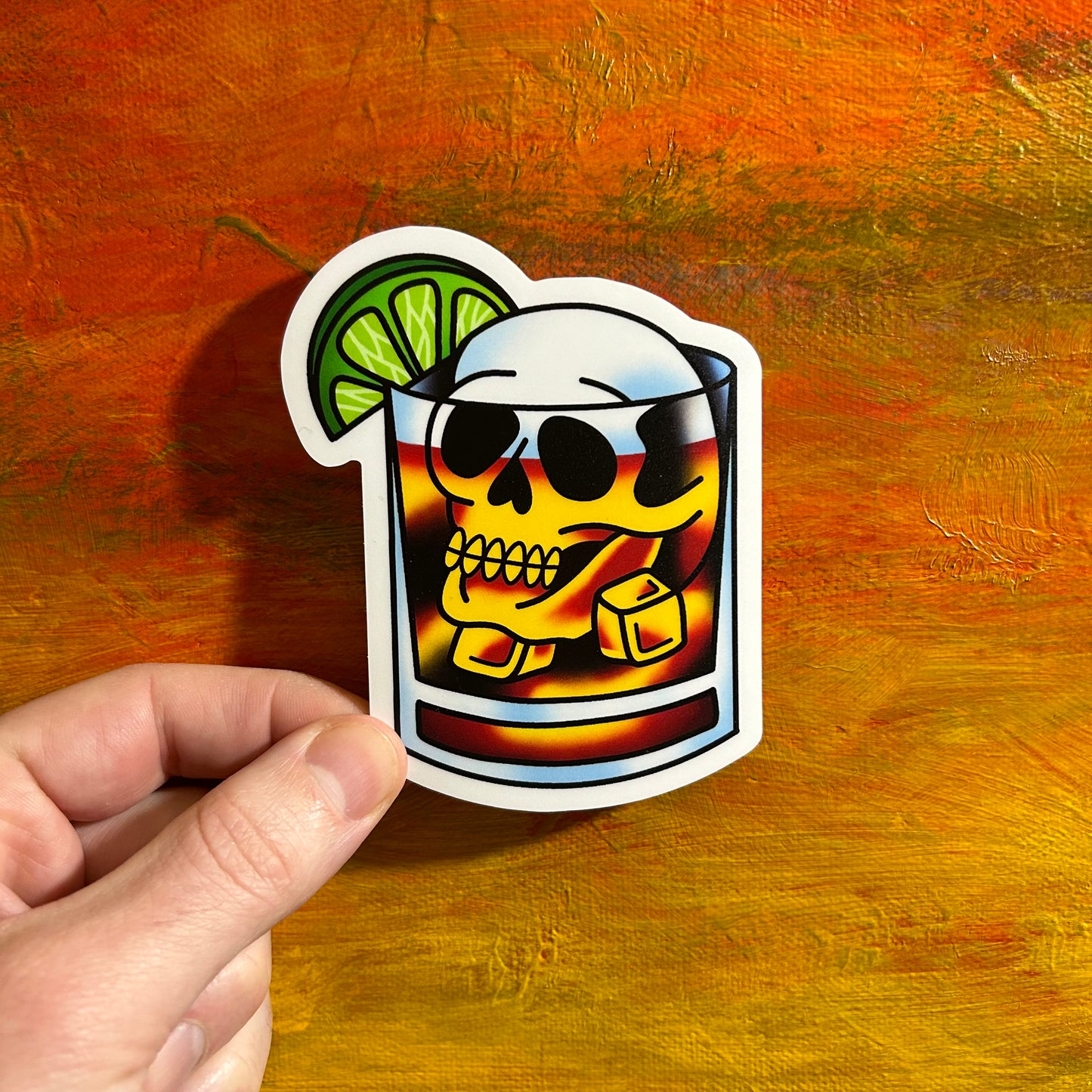 Last drink | Waterproof Sticker