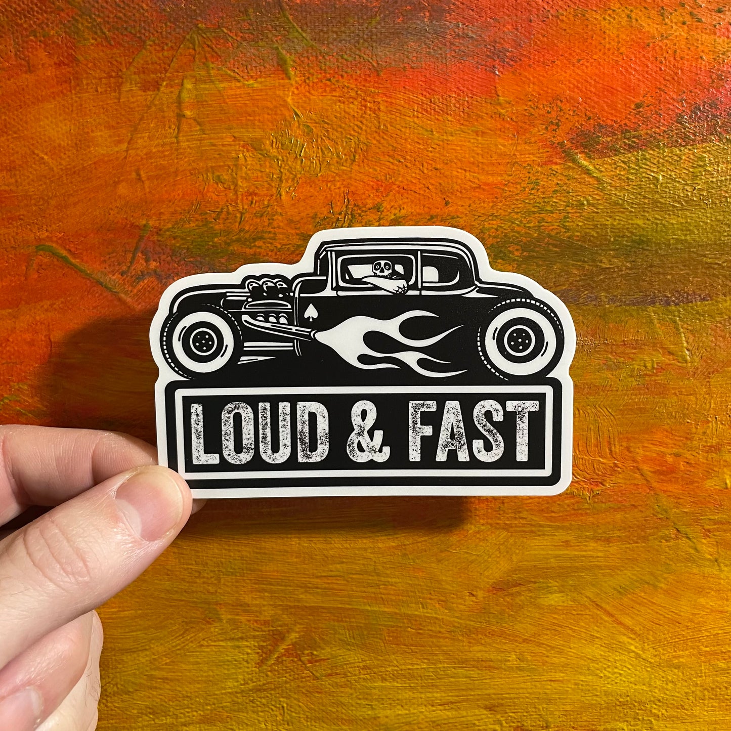 Loud & Fast | Waterproof Sticker