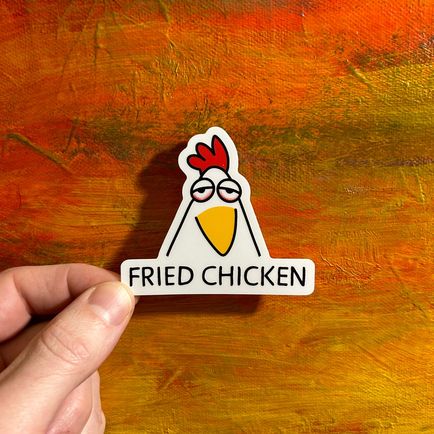 Fried Chicken | Waterproof Sticker