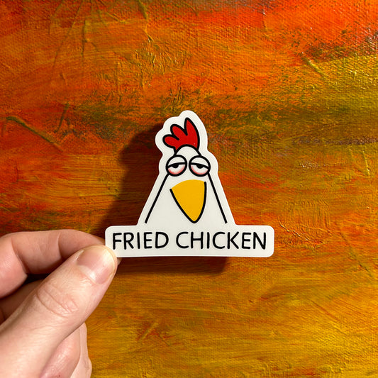 Fried Chicken | Waterproof Sticker