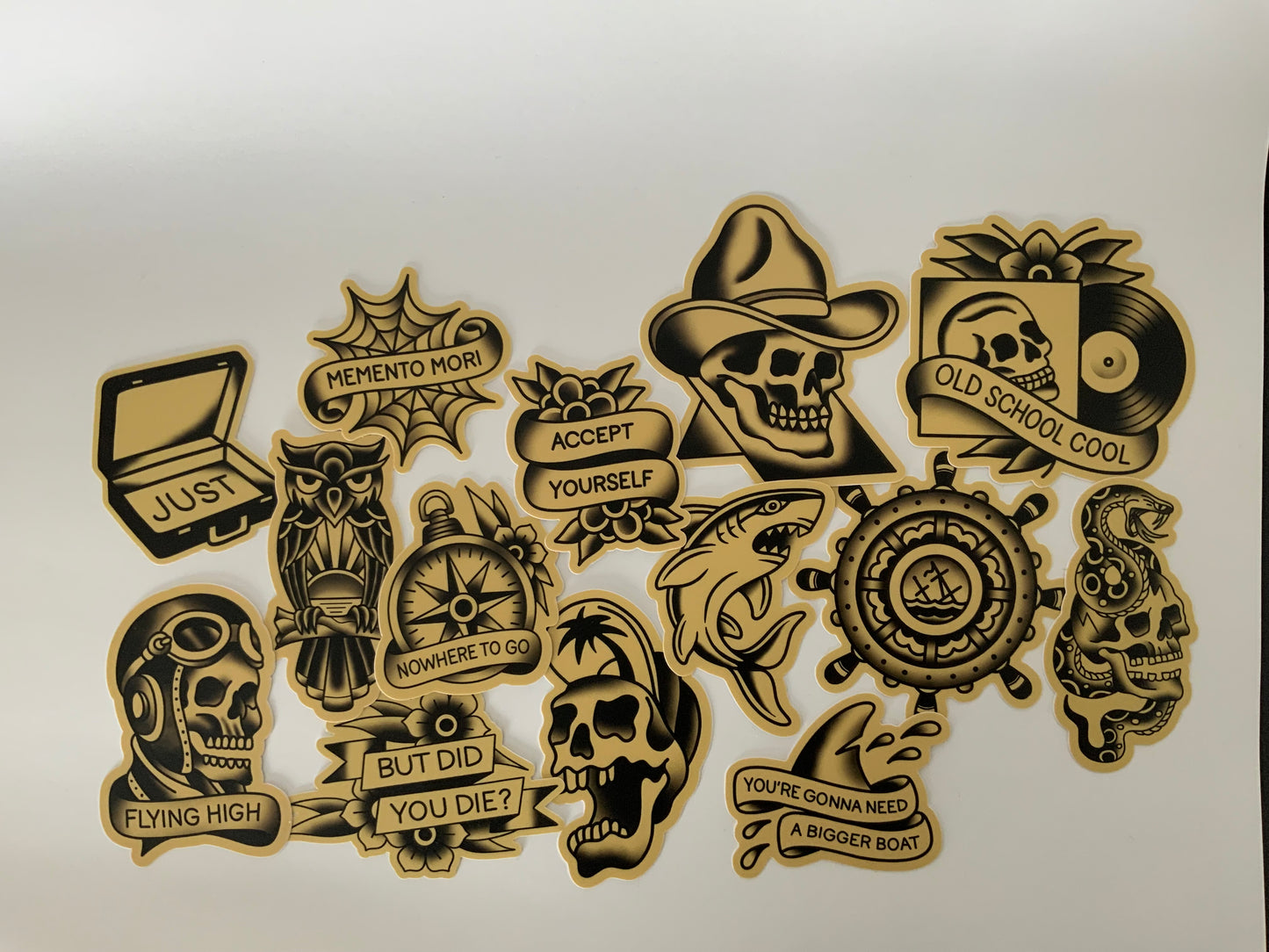 Toned Sticker Pack | Waterproof Sticker