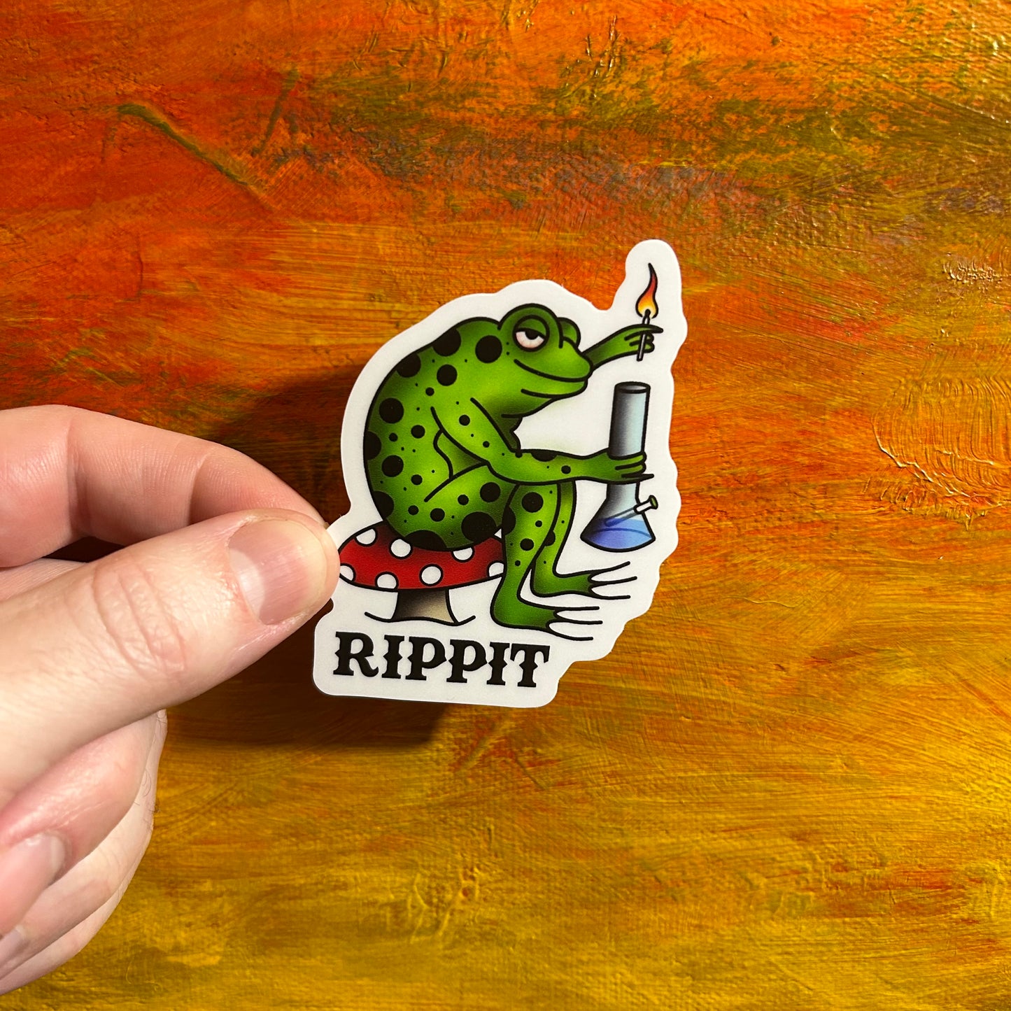 Rippit | Waterproof Sticker