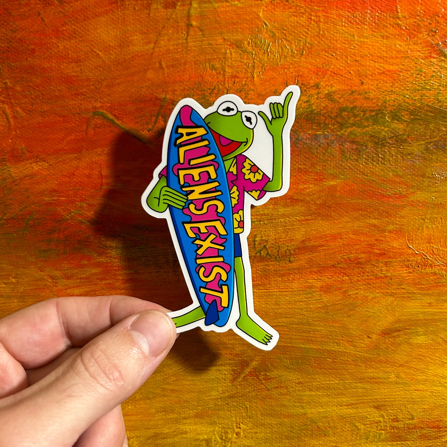 Rad Kermit Series | Waterproof Sticker