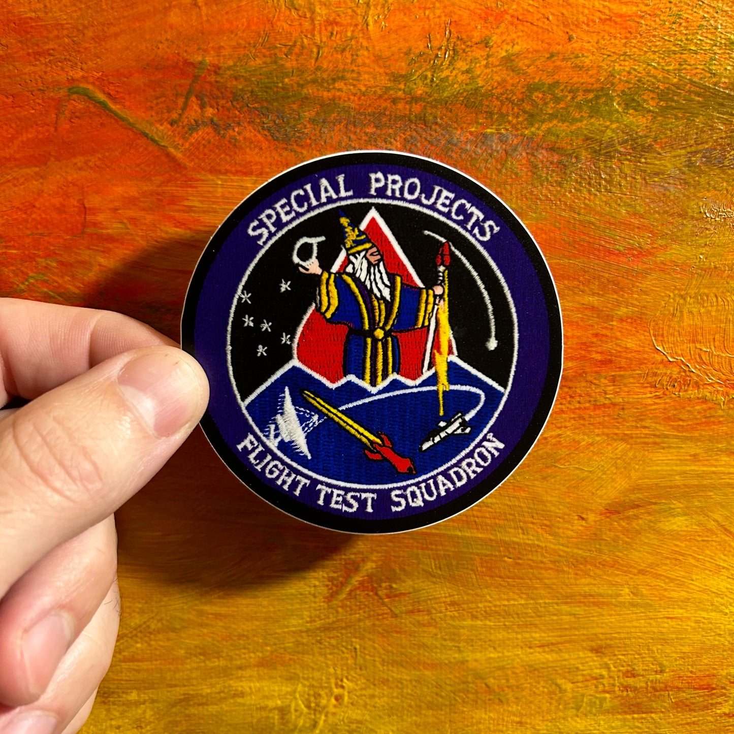 Special Projects - Flight Test Squadron | Waterproof Sticker