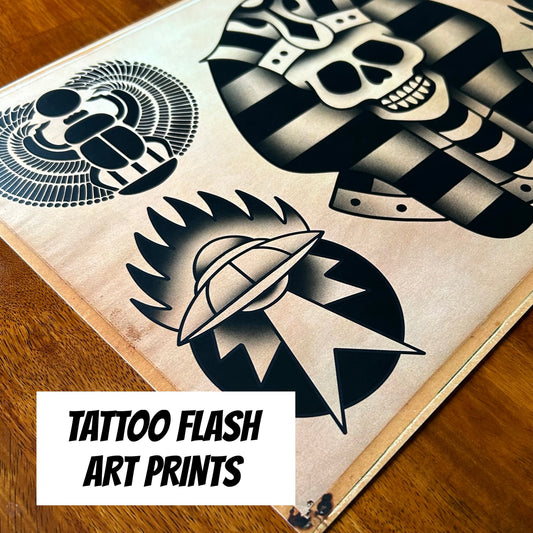 Tattoo Flash Art Prints