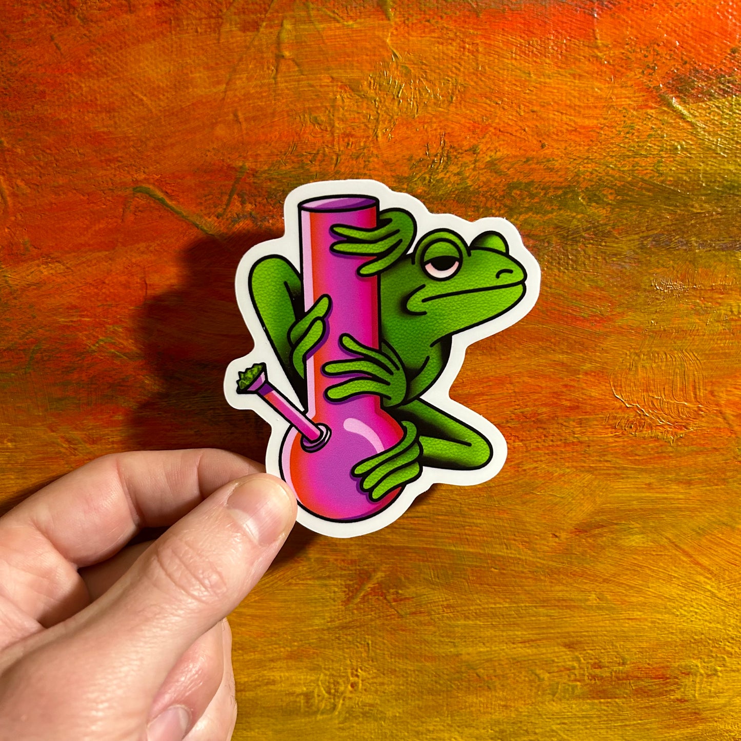 Frog Bong | Waterproof Sticker