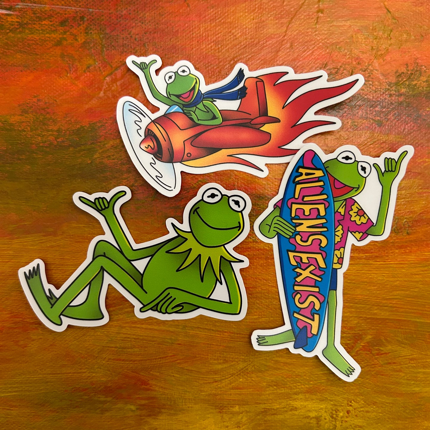 Rad Kermit Series | Waterproof Sticker