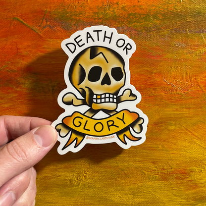 Sailor Jerry Skull Pack | Waterproof Sticker