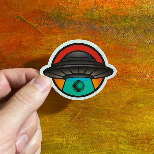 UAP UFO Gimbal | Waterproof Sticker