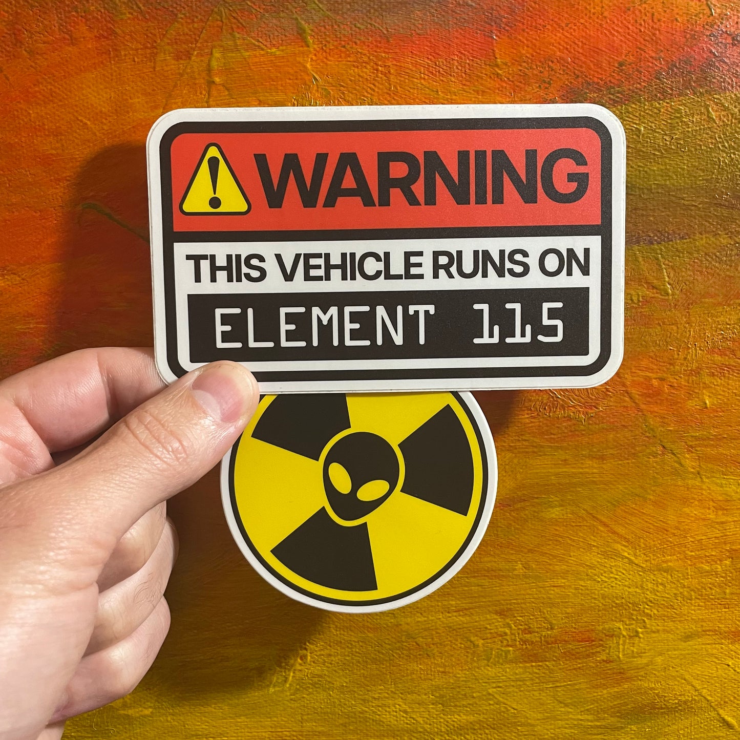 Element 115 Pack | Waterproof UFO UAP Sticker