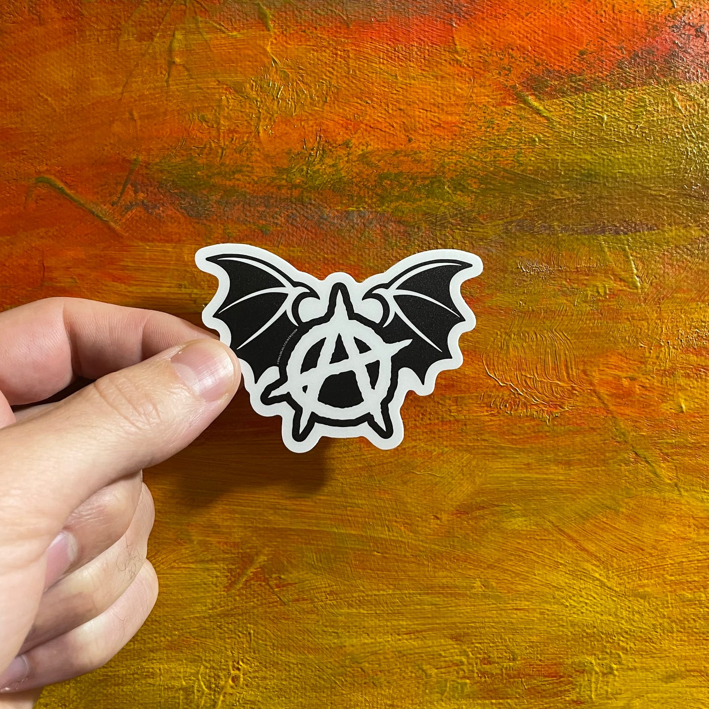 Anarchy Wings | Waterproof Sticker