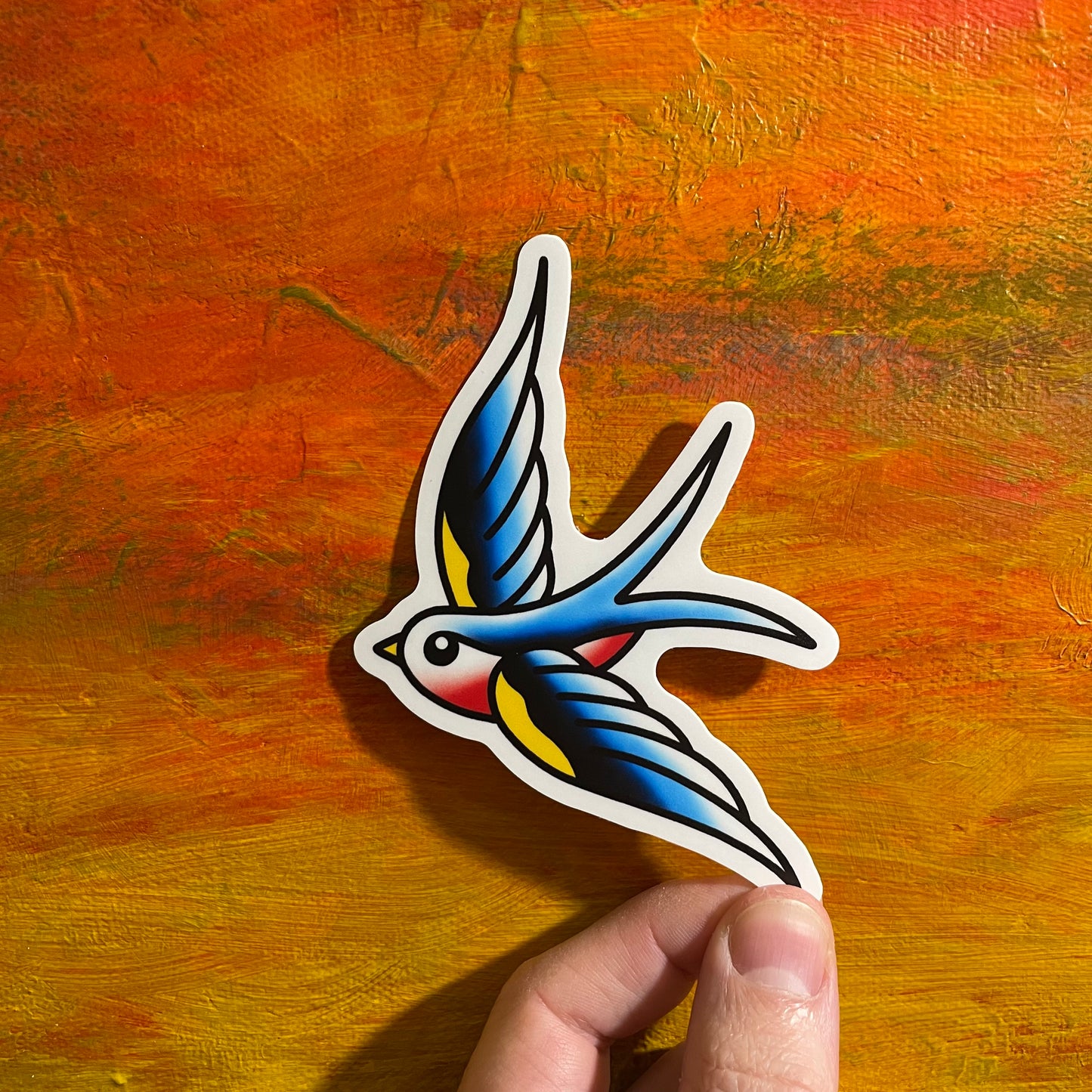 Traditional Swallow #1 | Waterproof Sticker